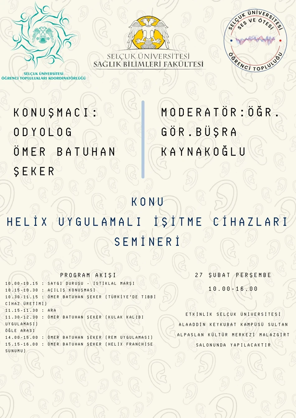 Helix Uygulamalı İşitme Cihazları Semineri 